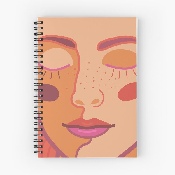 Item preview, a woman's face with closed eyes designed and sold by Kosinskaya.
