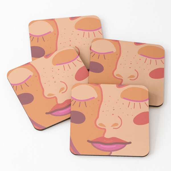 Item preview, a woman's face with closed eyes designed and sold by Kosinskaya.