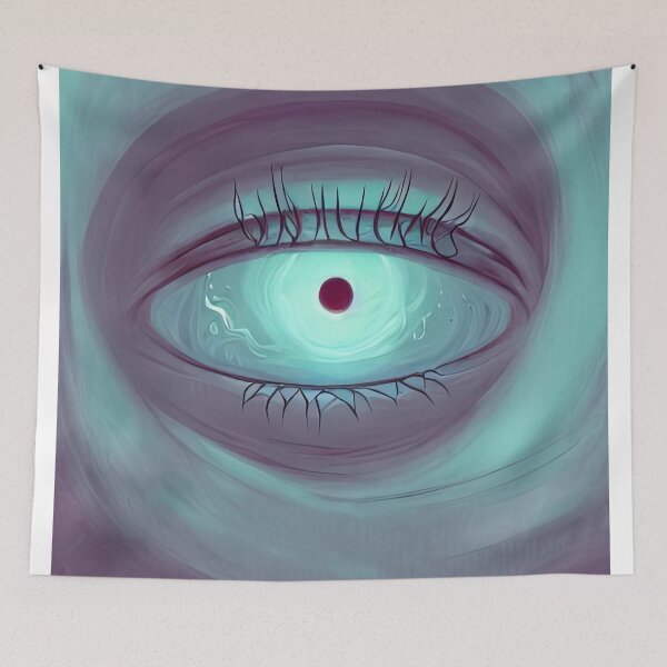 Item preview, White evil eye  designed and sold by SinghVillasra.