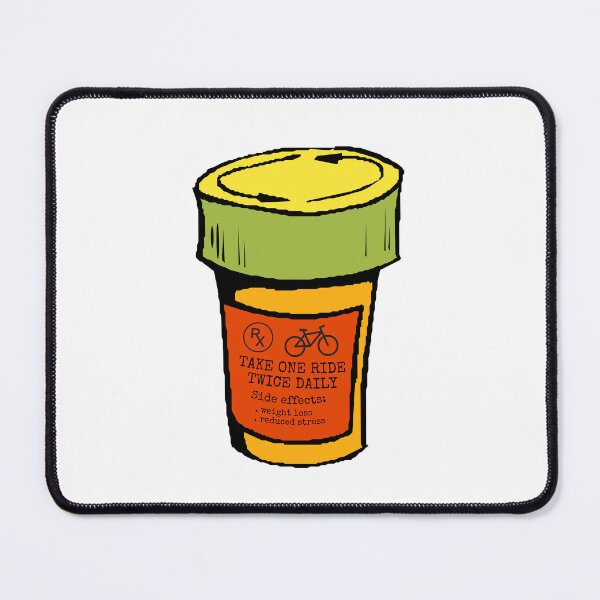 Item preview, Take One Ride, Twice Daily - Mountain Biker Humor designed and sold by hijackhippo.