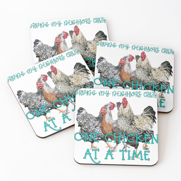 Item preview, Neighbors One chicken at a time designed and sold by SaintsPlace.