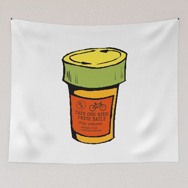 Item preview, Take One Ride, Twice Daily - Mountain Biker Humor designed and sold by hijackhippo.