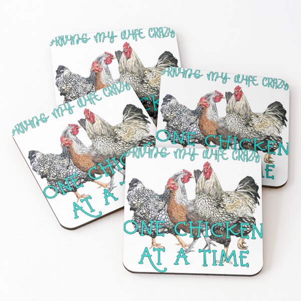 Item preview, Wife One chicken at a time designed and sold by SaintsPlace.