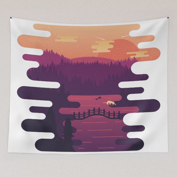 Item preview, Flat design Landscape designed and sold by Arcticvox.