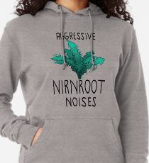 Aggressive nirnroot noises Lightweight Hoodie
