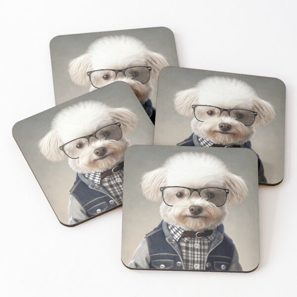 Artikelvorschau, Maltipoo-hipster-hund entworfen und verkauft von Valro.