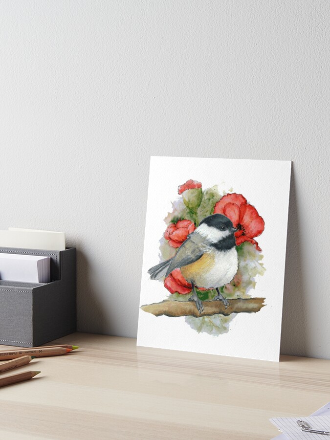 Singing Bird, Color Pencil Art, Wildlife, Drawing, Original Art, Nature  Art Board Print for Sale by Joyce Geleynse