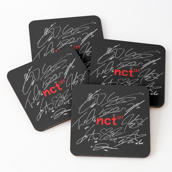 Item preview, NCT 127 - Signatures (ver2 black) designed and sold by Joya Hatim.