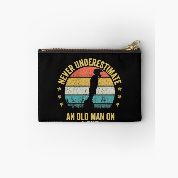 Item preview, never underestimate an old man on euc - Electric unicycle design - funny gift for euc lovers  designed and sold by QUEEN-WIVER.