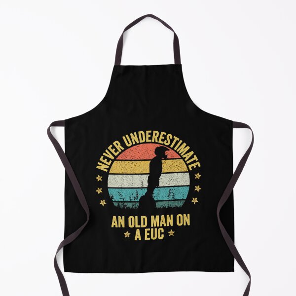 Item preview, never underestimate an old man on euc - Electric unicycle design - funny gift for euc lovers  designed and sold by QUEEN-WIVER.