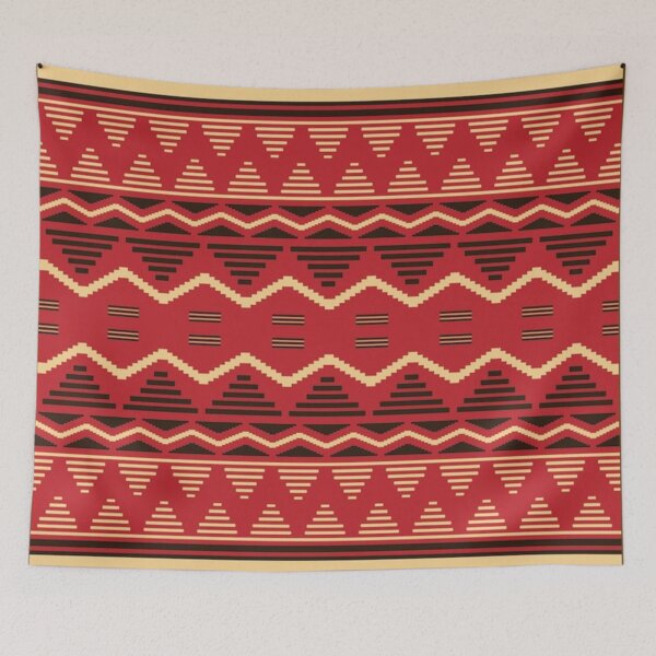 Item preview, Mexican Serape Poncho Blanket Pattern -  designed and sold by PatternMama.