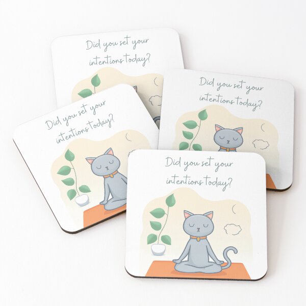 Item preview, Did you set your intentions today? designed and sold by Ellen Hanney-Saligumba.