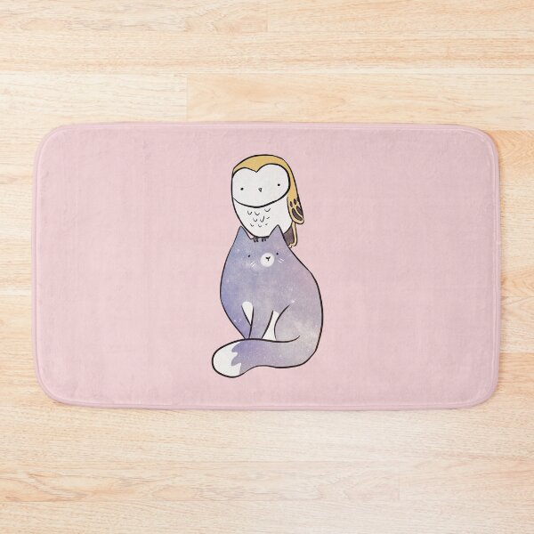 Item preview, Space Cat And An Owl  designed and sold by Yarafantasyart.