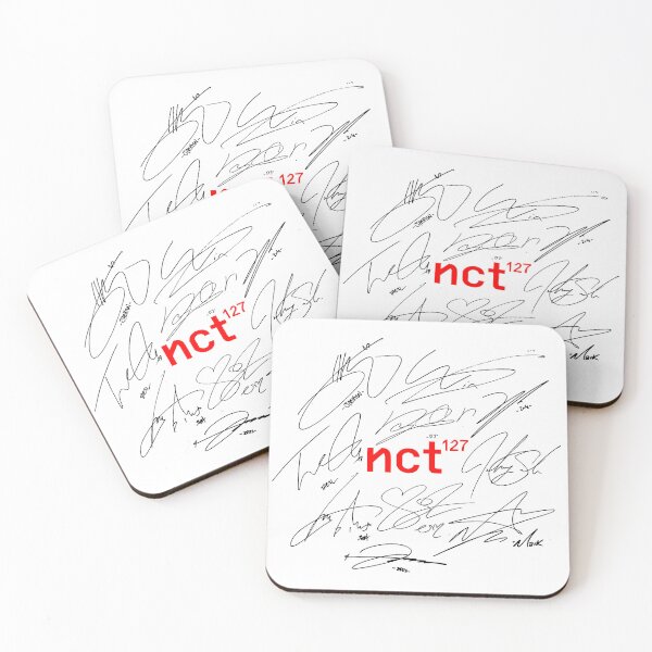 Item preview, NCT 127 - Signatures (ver2 white) designed and sold by Joya Hatim.