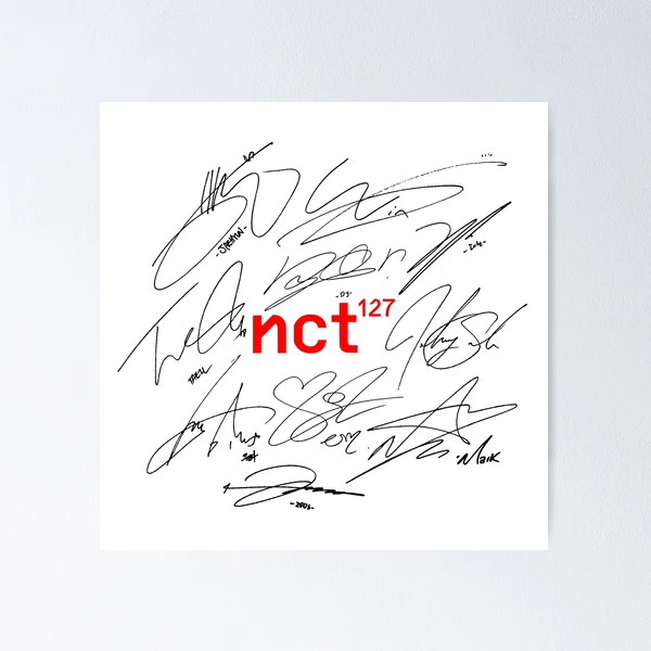 NCT 127 - Signatures (ver2 white)