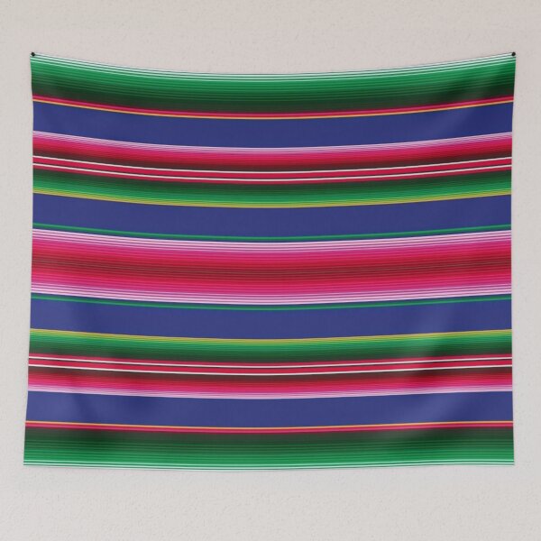 Item preview, Mexican Serape Poncho Blanket Pattern -  designed and sold by PatternMama.