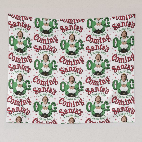 Item preview, OMG Santa I Know Him designed and sold by Candywrap Studio.