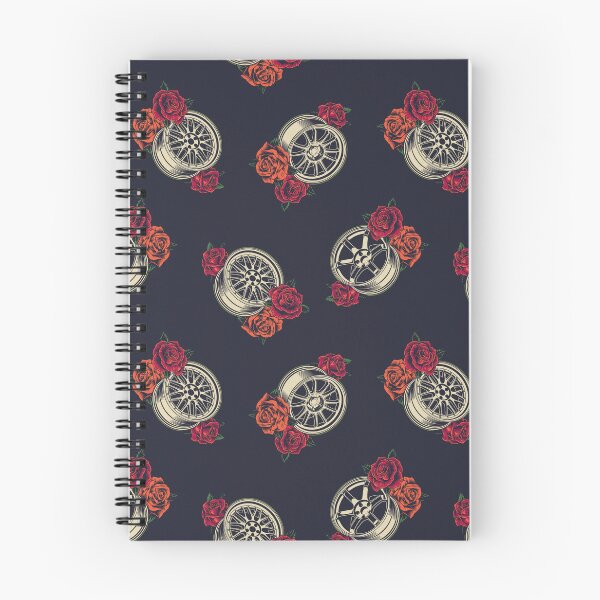 Item preview, Floral Rims Automotive Pattern designed and sold by mohalldi.