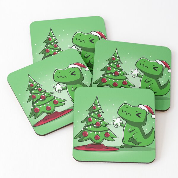 Item preview, Christmas T-Rex designed and sold by Chris Mpasirogloy.