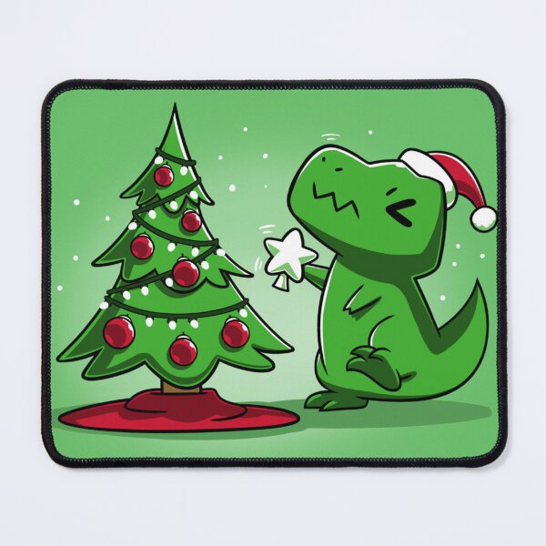 Item preview, Christmas T-Rex designed and sold by Chris Mpasirogloy.