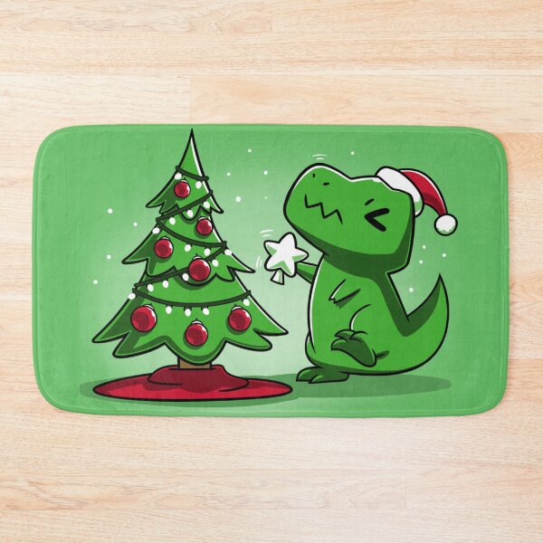 Item preview, Christmas T-Rex designed and sold by Chris Mpasirogloy.