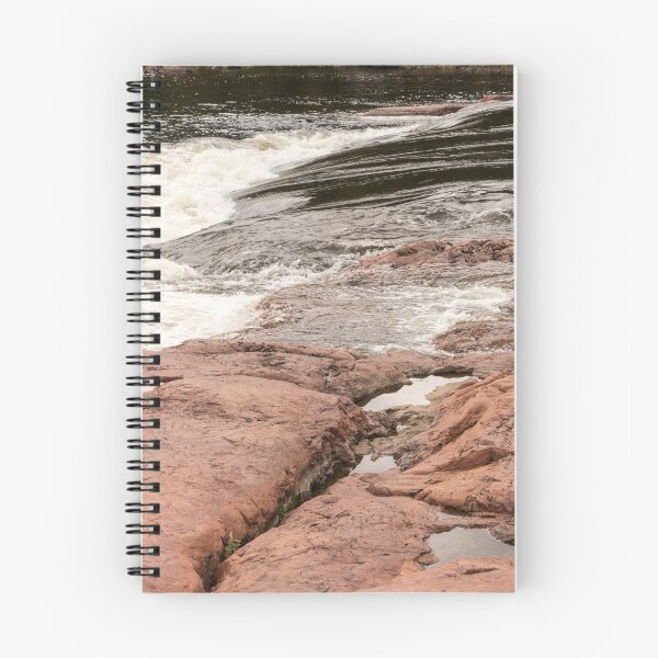 Item preview, Mississagi River Rush - Whitewater Rapids and Glorious Pink Granite designed and sold by Georgia Mizuleva.