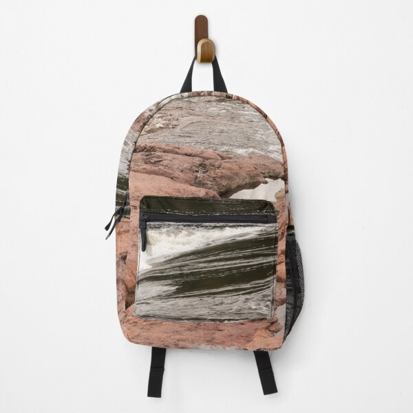 Item preview, Mississagi River Rush - Whitewater Rapids and Glorious Pink Granite designed and sold by Georgia Mizuleva.