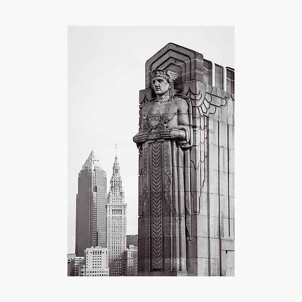 Aperçu de l'œuvre Gardiens de la circulation à Cleveland créée et vendue par Dale Kincaid.