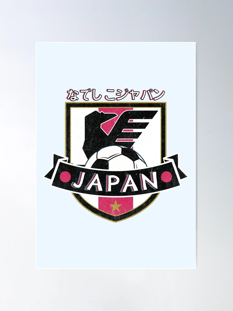 Japan Womens Soccer Crest (Nadeshiko Japan)