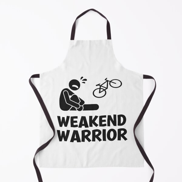 Item preview, Weakend Warrior - Cycling Humor designed and sold by hijackhippo.
