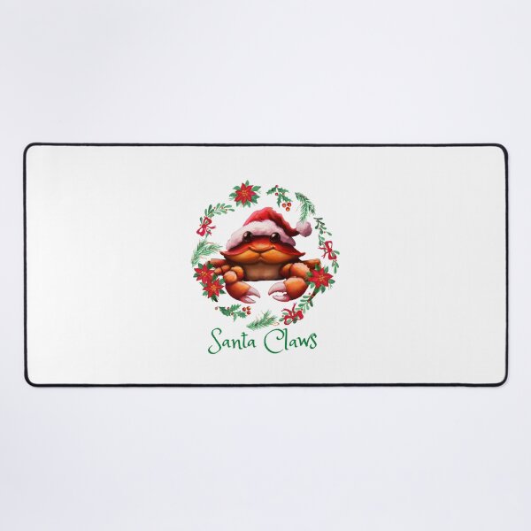 Item preview, Christmas Crab Santa Claws designed and sold by dankbaer.