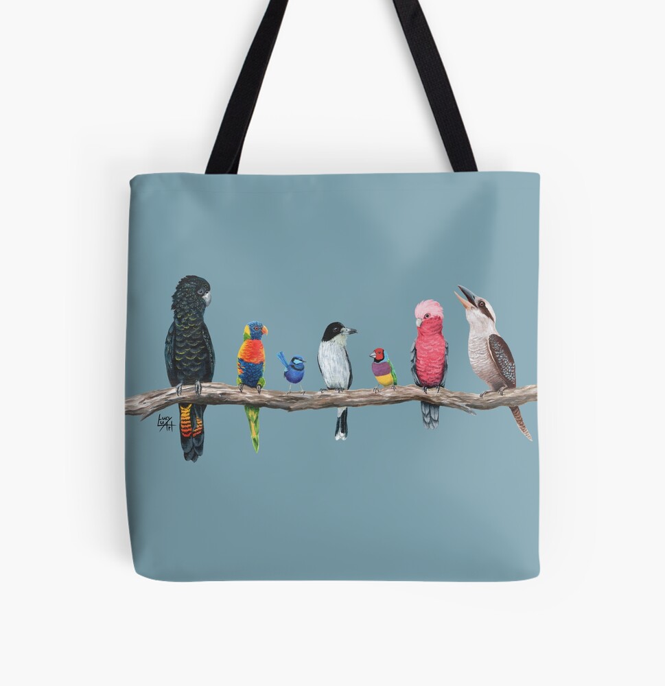 Australian Birds Zipper Pouch