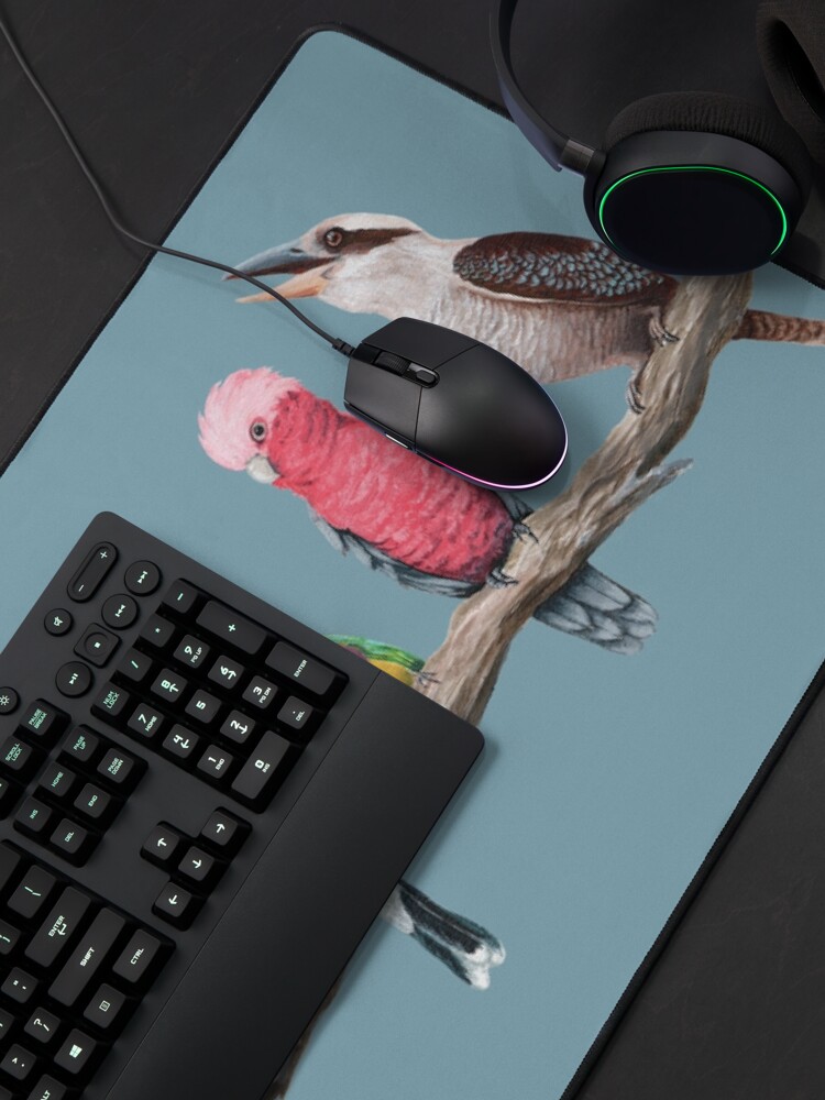 Thumbnail 4 of 5, Mouse Pad, Australian Birds designed and sold by lucyluart.