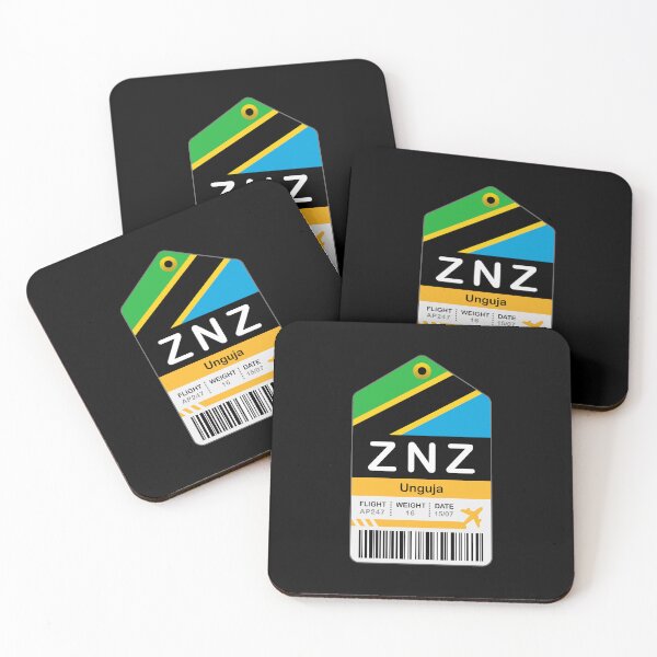 Item preview, Unguja Luggage Tag - Airport designed and sold by oclatikaz.