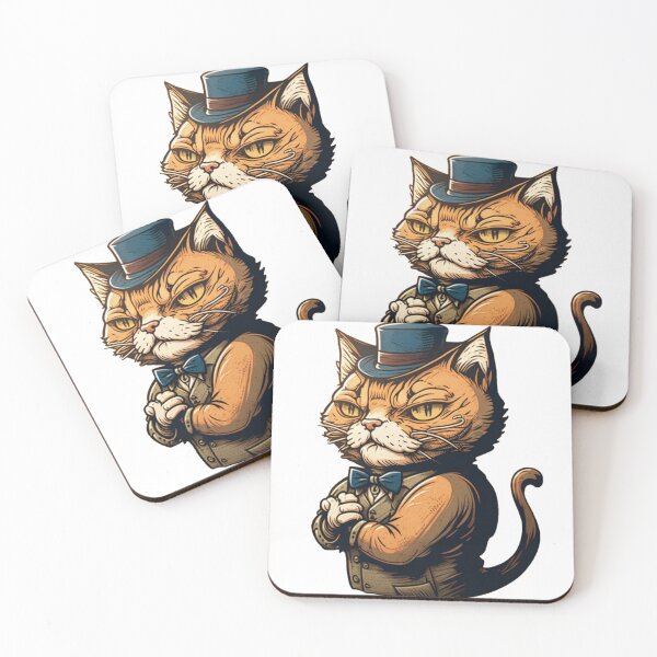 Item preview, Grumpy Aristocratic Cat designed and sold by Styxiann.