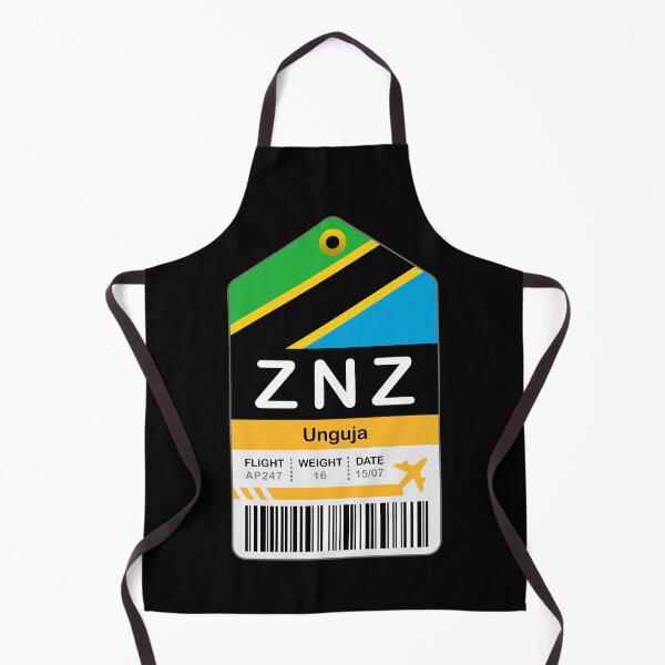 Item preview, Unguja Luggage Tag - Airport designed and sold by oclatikaz.