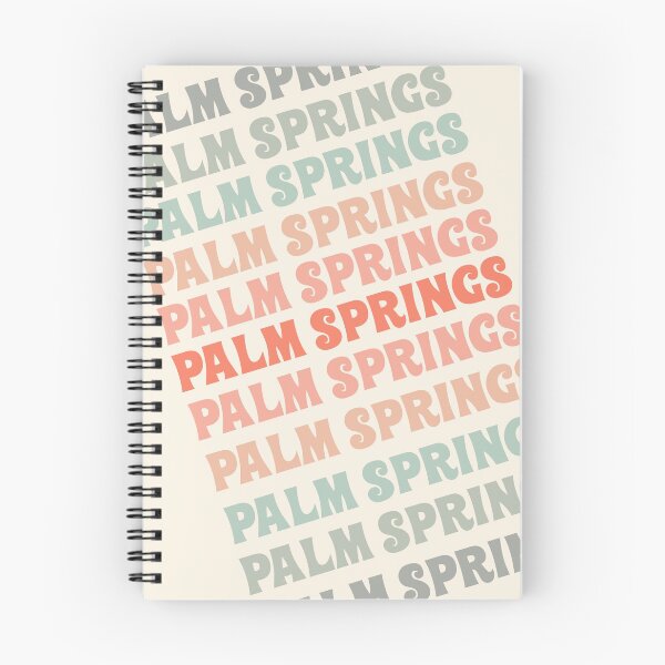 Item preview, Palm Springs typography trendy retro vintage style 70s minimal art socal cali vibes designed and sold by 78designs.