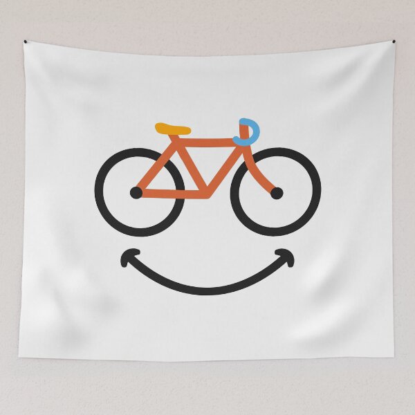 Item preview, Smiling Bike - Cycling Gear designed and sold by hijackhippo.