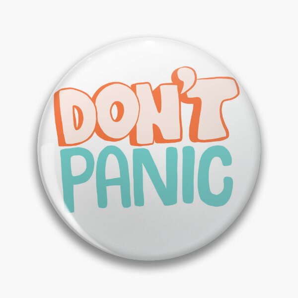 Item preview, Don't Panic designed and sold by Bunker Lab.
