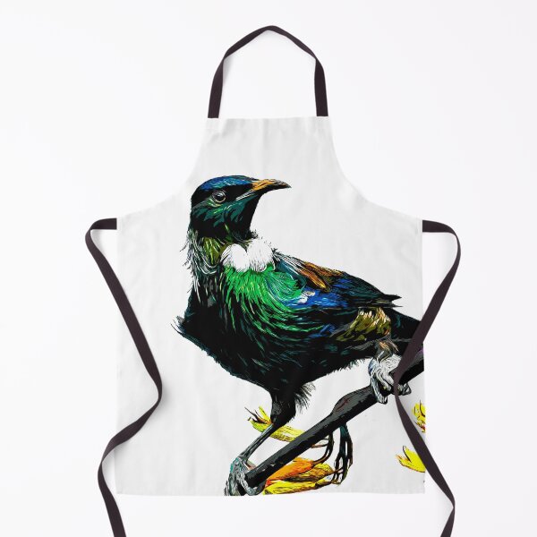Item preview, New Zealand Tui, NZ Bird, Māori Bird, designed and sold by Uncommon Cents.