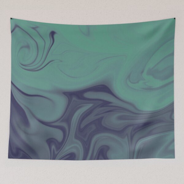 Item preview, Blue And Turquoise Liquid Art. Liquid Marble. Abstract Design. designed and sold by Jason123za.
