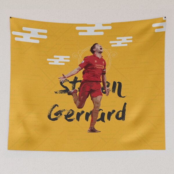 Item preview, Wallpaper Steven Gerrard Art designed and sold by SonnySilvia.