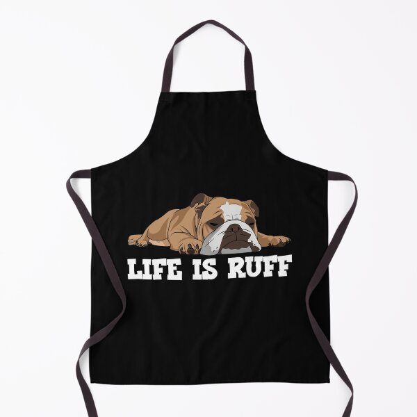 Item preview, English Bulldog Life Is Ruff designed and sold by kudostees.