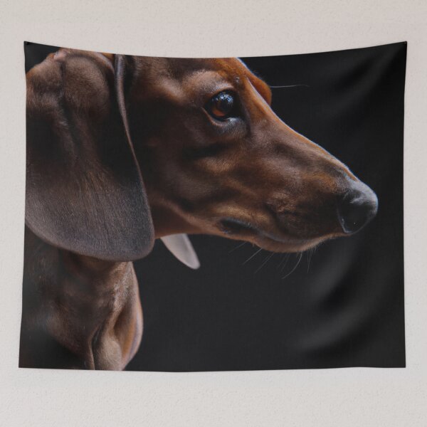 Item preview, smooth little weiner dog designed and sold by Bakesales.