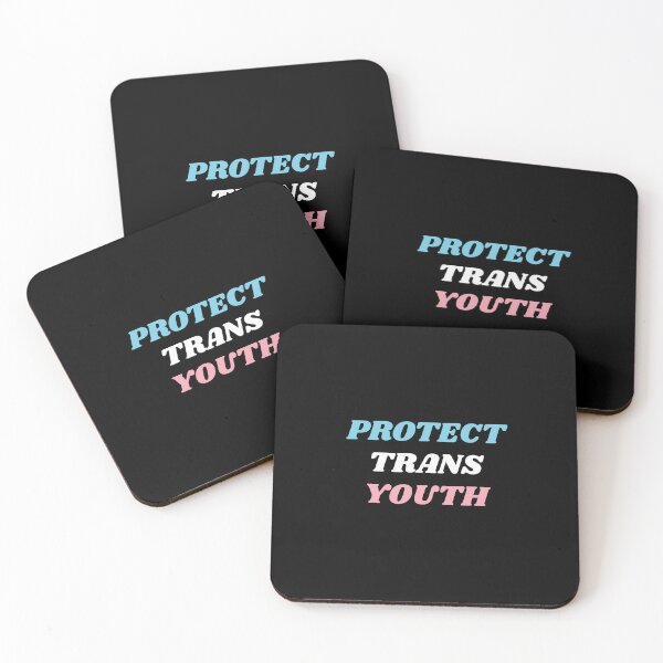 Item preview, Protect Trans Youth  - transgender flag colors designed and sold by Inspirationmotivation.
