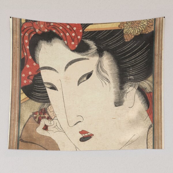 Item preview, Rejected Geisha Rejected Geisha from Passions Cooled by Springtime Snow by Keisai Eisen Japanese Edo period art woodblock stamp print vintage antique art oriental decoration designed and sold by Novel-ty.
