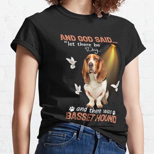 basset hound t shirt designs