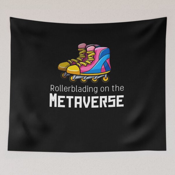 Item preview, Rollerblading on the Metaverse Reality Virtual VR  designed and sold by WaguinhoTex.