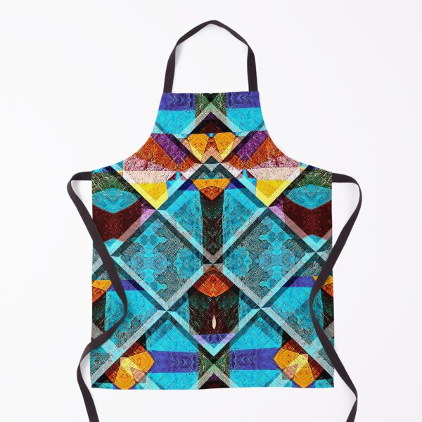 Item preview,  POWERFUL LUMINOUS RADIAL COSMIC LABYRINTH PATCHWORK -  SPIRITUAL AWAKENING CUBIC GEOMETRIC ART PATTERN IN DEEP* designed and sold by Ralek.