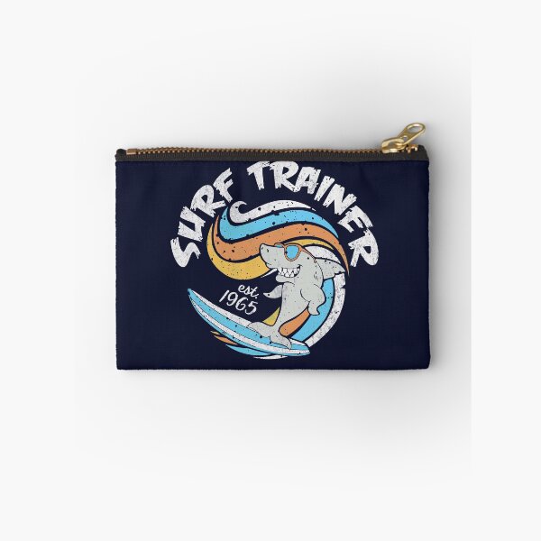Item preview, Surf trainer funny surfing shark designed and sold by Dailytees.